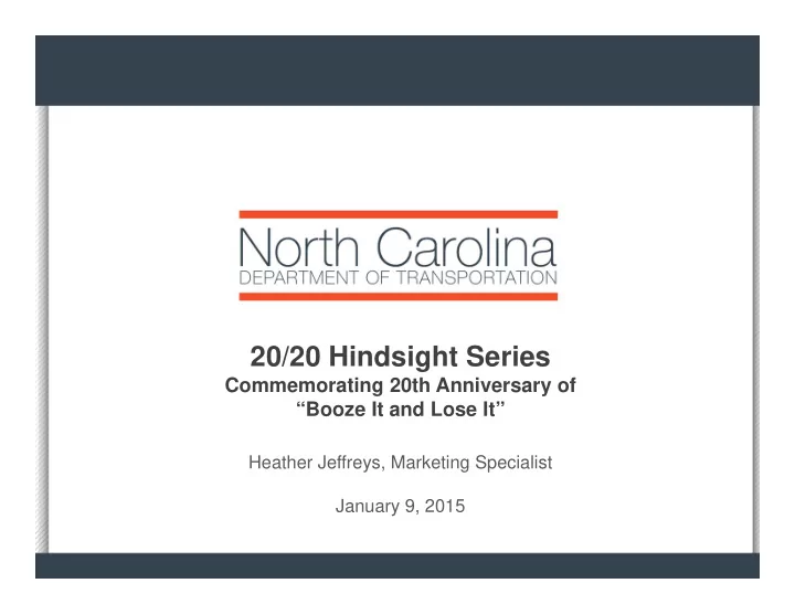 20 20 hindsight series