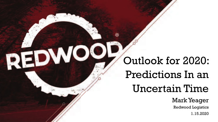 outlook for 2020 predictions in an uncertain time