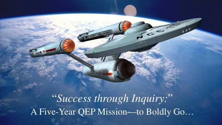 success through inquiry