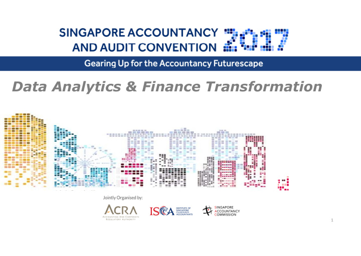 data analytics finance transformation