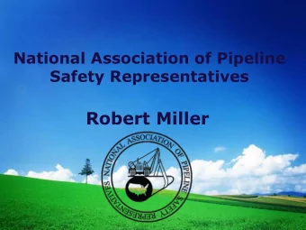 Robert Miller  NAPSR  MEANINGFUL METRICS NAPSR - is the national association  representing the