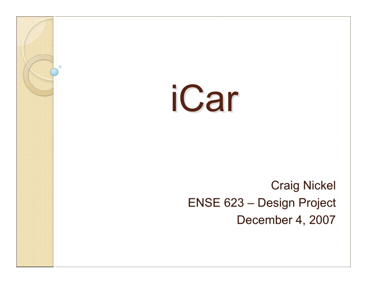 icar icar