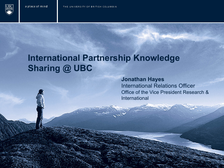 international partnership knowledge