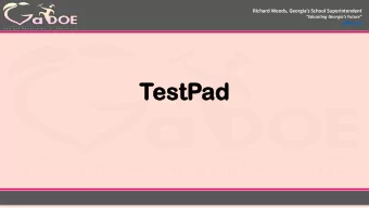TestP  estPad  ad  Lan  andi  ding  ng Page  Crea  eate  te an  an Ite  tem  It  Item  em Crea