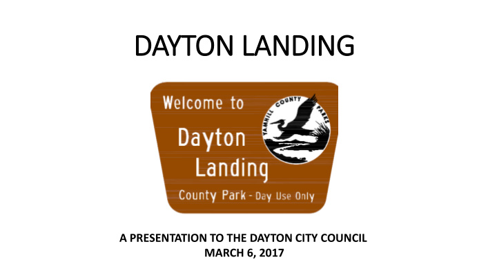dayton landing