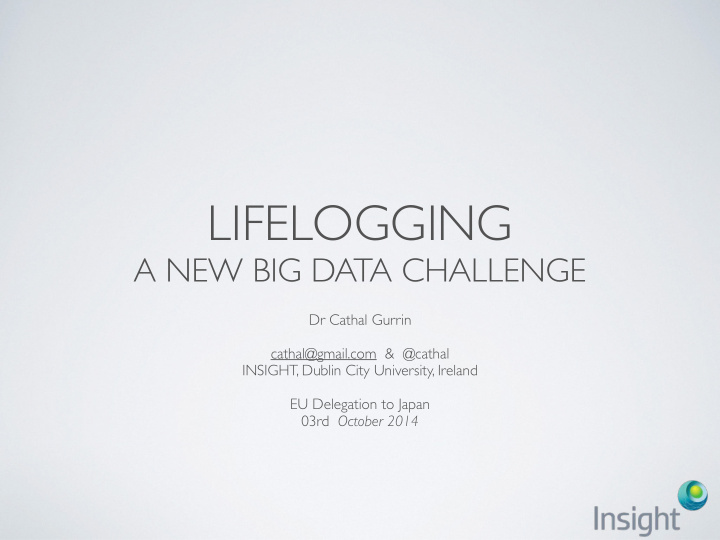 lifelogging