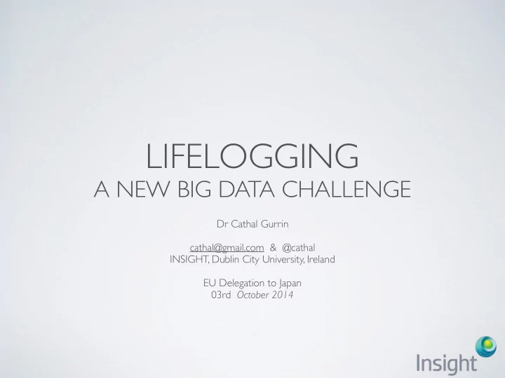 lifelogging