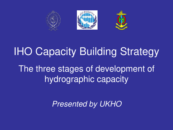 iho capacity building strategy