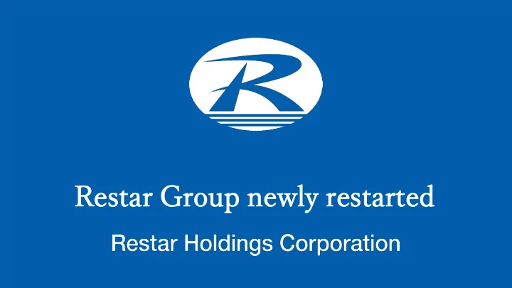 restar group newly restarted a ye year has s passed fro