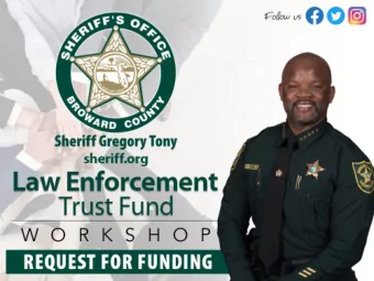 Sheriff  Gregory Tony  LAW ENFORCEMENT  TRUST FUND SOURCE  The Law Enforcement Trust Fund (LETF)