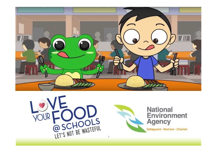 1 do you know how much food waste we generate