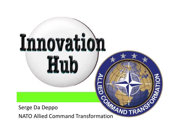 serge da deppo nato allied command transformation