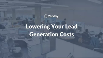 Lowering Your Lead  Generation Costs  1  Its Simply about Leads and Conversion  2  Budgets