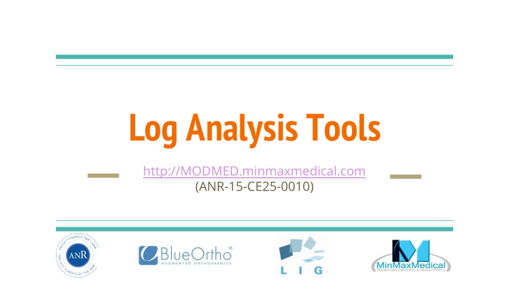 log analysis tools