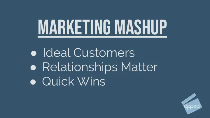 marketing mashup