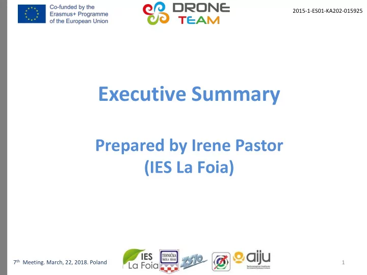 executive summary
