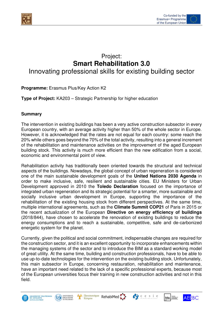 smart rehabilitation 3 0 innovating professional skills