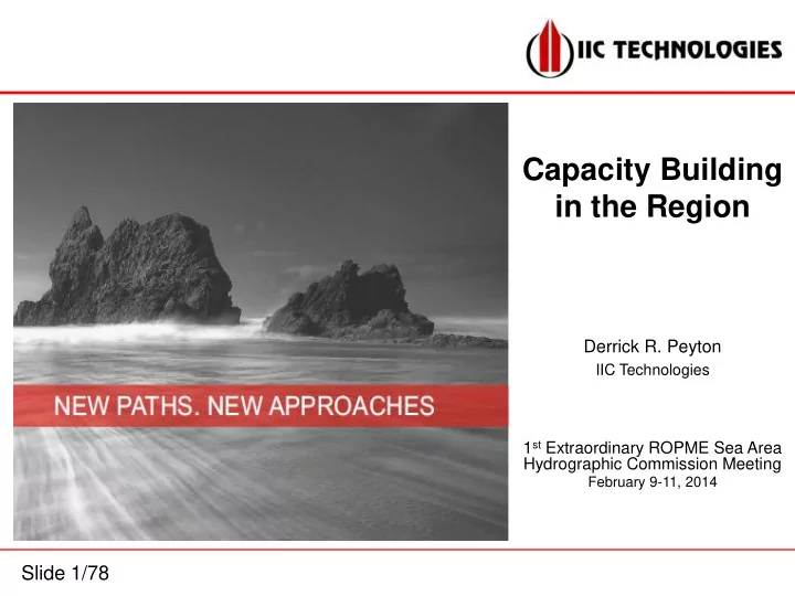 capacity building
