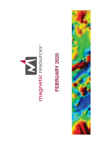 FEBRUARY 2020  Company Overview  DISCLAIMER  The information contained in this presentation has