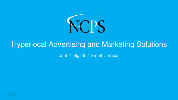 hyperlocal advertising and marketing solutions