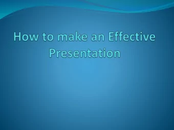 What is Presentation  It is a talk, giving information about a  product, a subject or an idea to