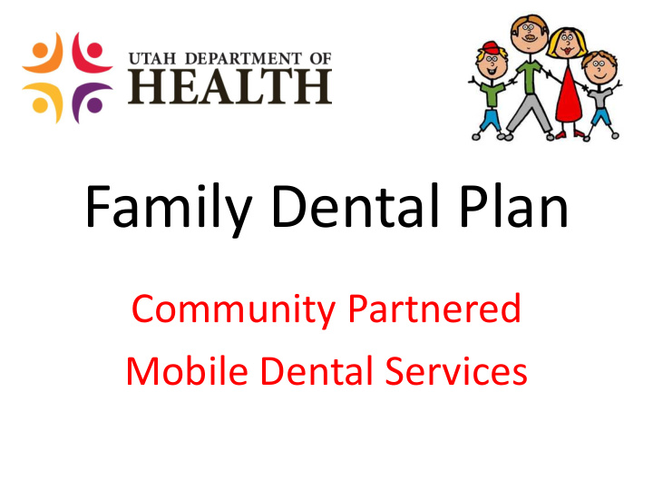 family dental plan