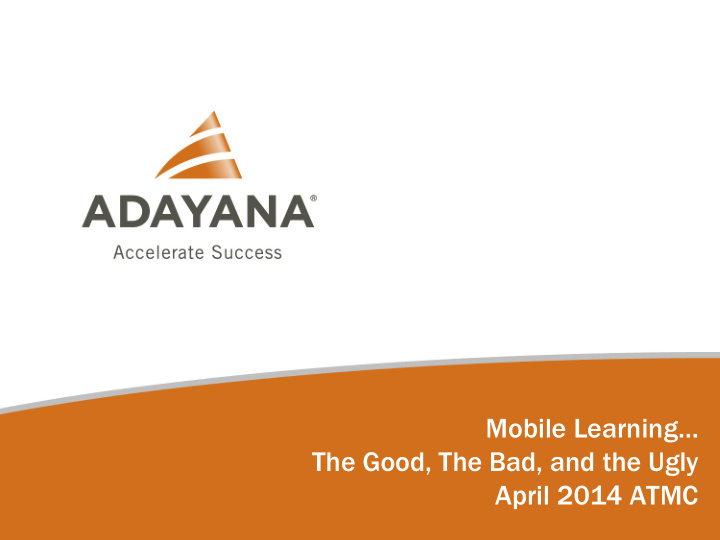 mobile learning