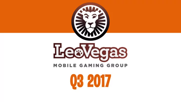 q3 q3 2017 presenters gustaf viktor hagman fritz n