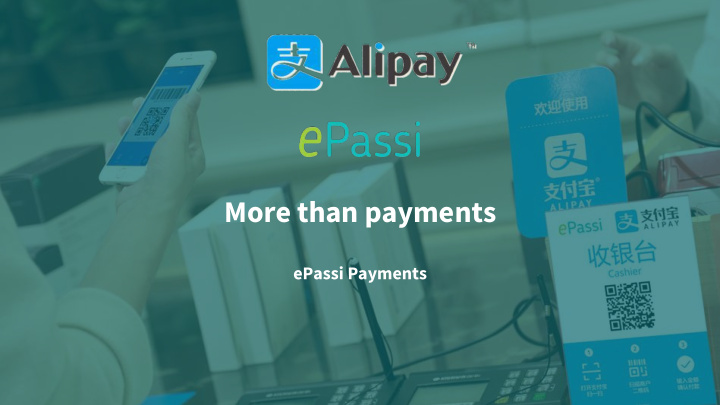 more than payments