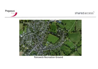 Painswick Recreation Ground    No Planning  Application yet  submitted    Submission will be