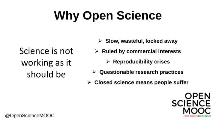 why open science