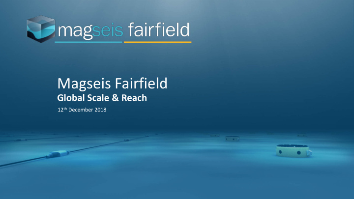 magseis fairfield