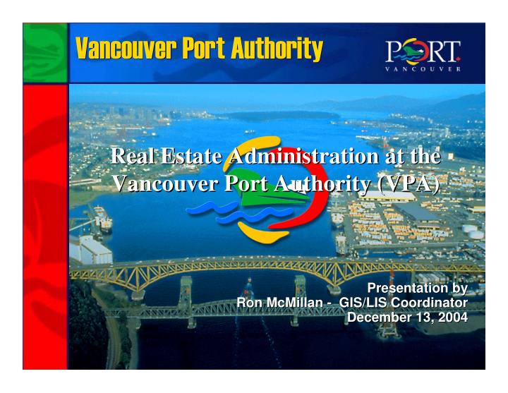vancouver port authority vancouver port authority