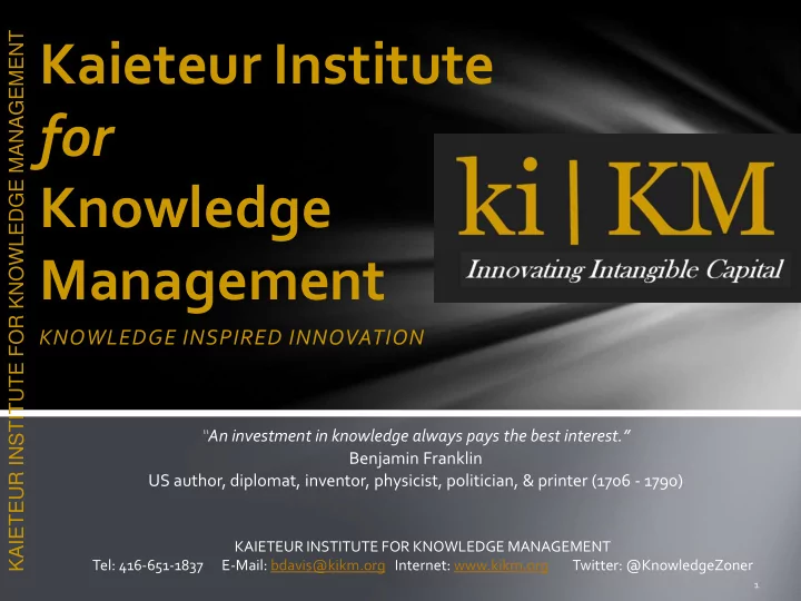 knowledge