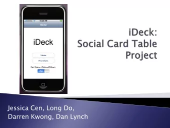 Darren Kwong, Dan Lynch  The problem and solution  What can I do?  The user interface