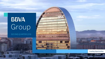 Group  SECOND QUARTER 2018  2  Disclaimer  This document is only provided for information purposes