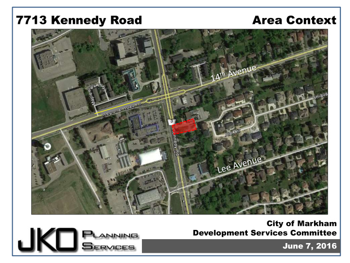 7713 kennedy road area context