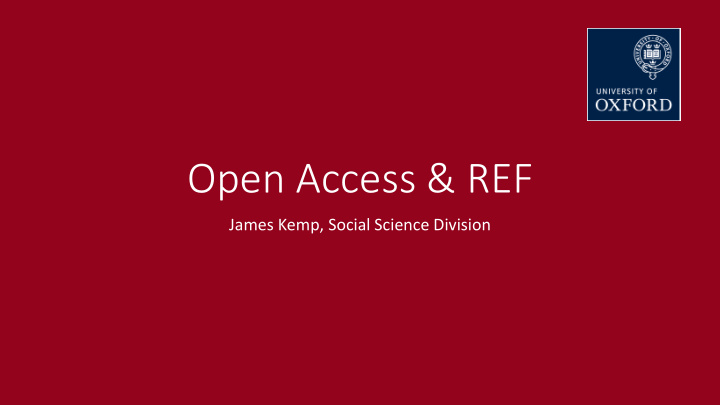open access ref