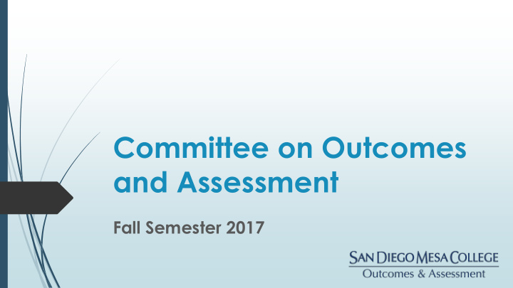 committee on outcomes and assessment