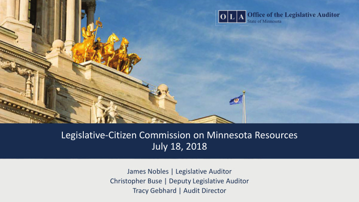 legislative citizen commission on minnesota resources