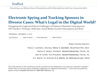 Divorce Cases: Whats Legal in the Digital World?  Navigating the Legal and Ethical Challenges of
