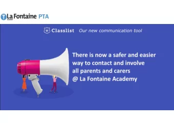 What is Classlist?  Classlist is a private parent social network for your  school where you can