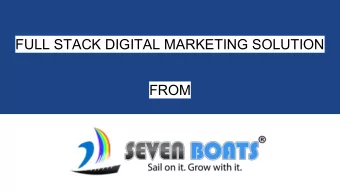FULL STACK DIGITAL MARKETING SOLUTION  FROM  #AACRO MODEL  ITS OUR PROVEN DIGITAL MARKETING