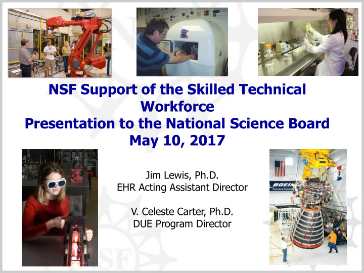 presentation to the national science board