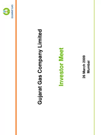 Investor Meet  26 March 2009  Mumbai  Disclaimer  Certain statements included in this presentation