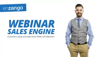 WEBINAR  SALES ENGINE  Consistent Leads and Sales Every Week with Webinars  Facebook Ads Strategist