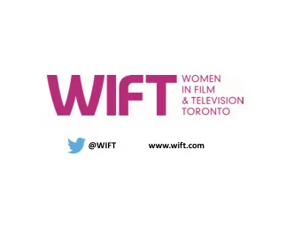@WIFT  www.wift.com  THE COHORT SYSTEM  ENTRY (0-5  YEARS OF EXPERIENCE)  Basics