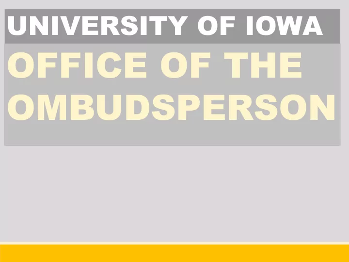 ombudsperson annual report 2017 2018 2018 confidential