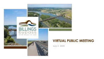 VIRTUAL PUBLIC MEETING  J u l y  2 ,  2 0 2 0  PANELISTS Rod Nelson, PE , District Administrator