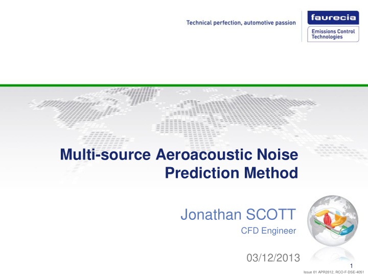 multi source aeroacoustic noise prediction method